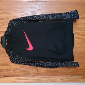 Nike black/red small hoodie